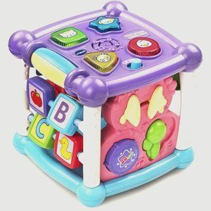 Busy Learners Activity Cube, Purple
